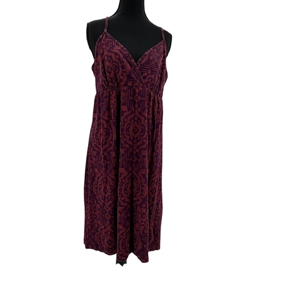 Sonoma Goods For Life Dresses & Skirts - Sonoma Everyday Dress Boho Damask Print Medium Purple Cotton Modal Sundress